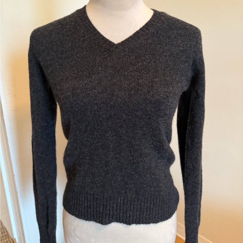 GAP Charcoal V-Neck Sweater